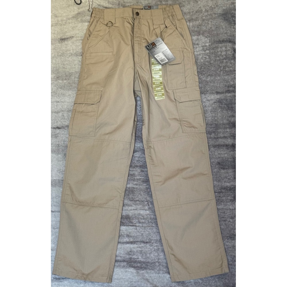 5.11 Tactical Taclite Pro Pants Mens 30x34 TDU Khaki Ripstop Cargo 74273 NWT